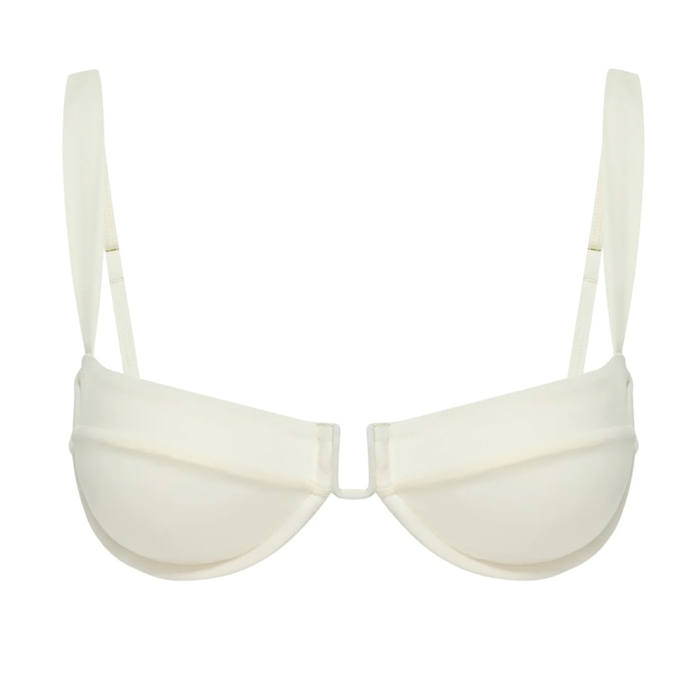 Monday Swimwear - CALA ROJA TOP AND BYRON BOTTOMS IN IVORY - Picture 2 of 5